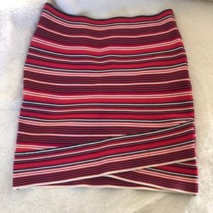 BCBG bandage mini skirt